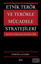 Etnik Terör ve Terörle Mücadele Stratejileri